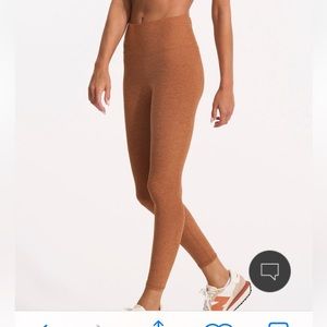 Vuori Clean Elevation legging, Paulo santo heather, size small